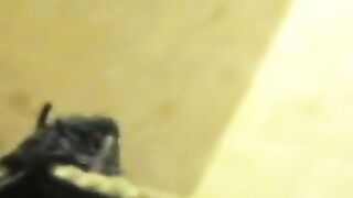 Amateur girl records her pooping in toilet