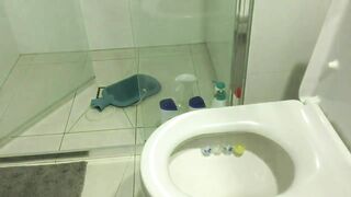 Late night diarrhea hidden video