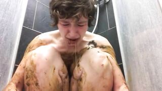 Compilation of sexy shit covered ladies