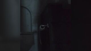 Lovely hot latina babe pooping