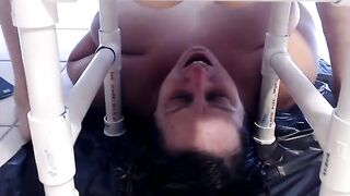 Amateur BBW loves to eat her doms shit all over her face