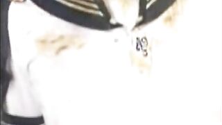 Two lovely Japanese schoolgirls in scat play