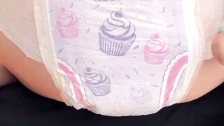 Dirty diaper slut ass fucked