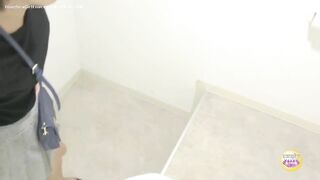 Japanese horny lady masturbates and poops