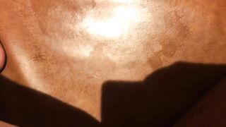 Sexy fresh poop on the sofa