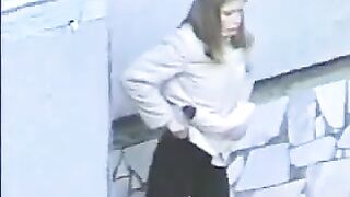 Outdoor pissing and pooping in the street