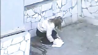 Outdoor pissing and pooping in the street