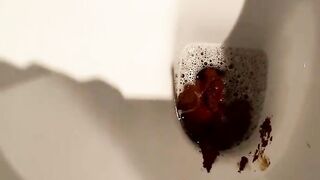 Fresh thick dark turd show