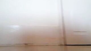 Sweet big ass babe poops nice thick load