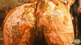 Nasty babe Betty loves Manure