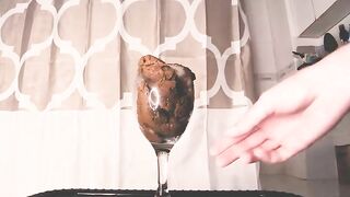 Valentines day with fresh poopy wine