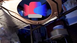 BBW lady shits on the potty pot