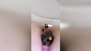 Hot thick turd closeup