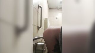 Public bathroom diarrhea splash
