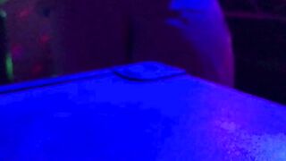 Shitting on the subwoofer in the party