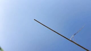 Sweet booty babe pooping outdoor