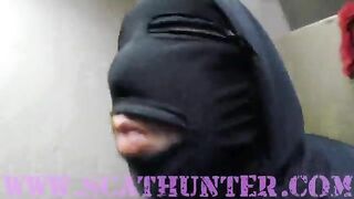 Curvy hot milf shits for slave