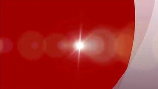 Xmas sexy girl enjoying fresh and messy load