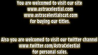 Smearing shitty lesbian play