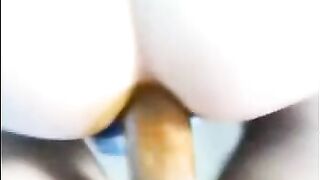 Fucking that tight pooping asshole