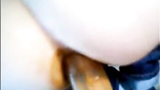 Fucking that tight pooping asshole