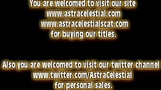 Two shit covered babes enjoying threesome scat fuck