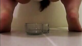 Dropping messy thick load on the floor