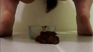 Dropping messy thick load on the floor