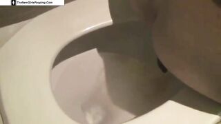 Amateur girlfriends teasing and pooping