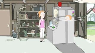 Two girls explore a scat and piss filled closet. Can you see the shit on the floor?