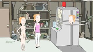 Two girls explore a scat and piss filled closet. Can you see the shit on the floor?