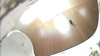Curvy ass Japanese girl takes out green thick poop
