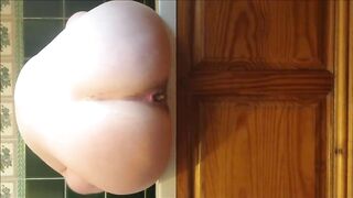 Beautiful pooping ass