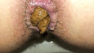 High quality pooping video