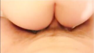 Big booty lady ass fucked hard while pooping