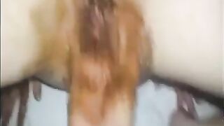 Anal finger and fuck while pooping