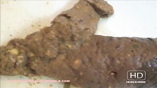 Very fat poop and stinky poop