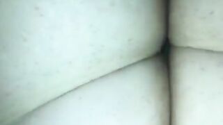 Pretty horny and messy cheeks butt hole