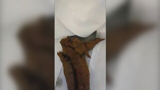 Huge ass and tasty poop closeuip