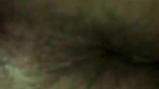 Hairy asshole fingered deep