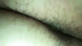 Hairy asshole fingered deep