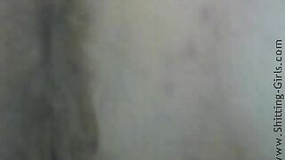 Amazing big pooping booty