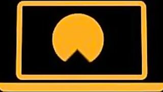 Cute brunette teen poops nicely at home