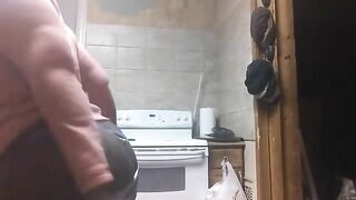 BBW lady and her hot pooping booty
