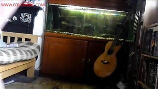 Sweet brunette beauty teen fingering and pooping