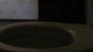 Amazing amateur lady pooping nicely in toilet