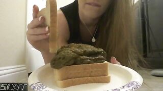 Porn Poop Eating Sandwich - American beauty is making poop sandwich
