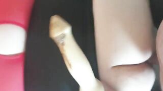 Fucking her stinky asshole