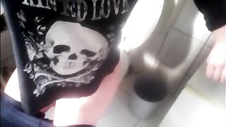 Chubby busty and her tasty poop