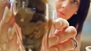 Sweet Ice cream poop sundae